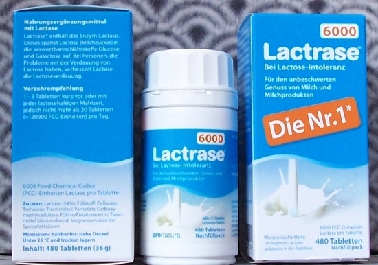 Lactrase 6000 FCC    480 St Lactose Intoleranz