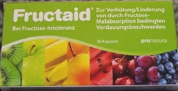 Fructaid 60 Kapseln  Fructose Intoleranz Malabsorption Fruktose Verdauung
