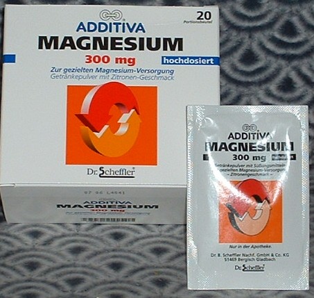 Magnesium 300 mg Beutel Additiva 20 Stück 5,18€ (7€/100g)